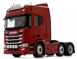 Camion solo de couluer Rouge - SCANIA R500 6x2