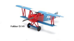 Avion militaire FOKKER DV II