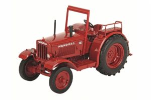 Tracteur HANOMAG R40 de couleur rouge