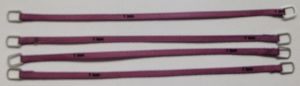 YCC331-4 - Ensemble de 4 sangles de levage violette de 10 cm 1 tonne