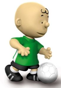 SHL22078 - Figurine de l'univers PEANUTS - Charlie Brown Footballeur