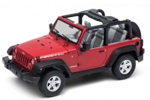 Voiture 4x4 rouge – Jeep Wrangler rubicon
