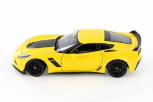 WEL24085GE - Voiture de 2017 jaune – CHEVROLET Corvette Z06