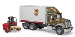 MACK granite Camion UPS avec tire palette