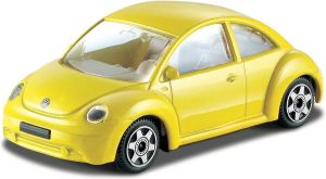 BUR30057 - Voiture de couleur jaune – VW New Beetle