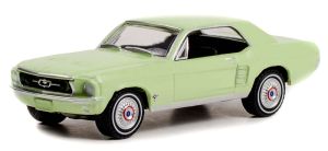 GREEN30353 - Voiture sous blister de la série SHE COUNTRY SPECIAL – FORD mustang de 1967 couleur verte