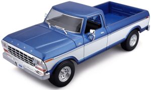 MST31462B - Pick-up de 1979 couleur bleu et blanc - FORD F-150