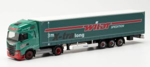 Camion avec remorque bâchée WILDT - IVECO S-Way LNG 4x2