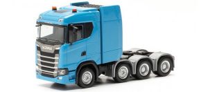 HER315753-002 - Camion solo de couleur bleu – SCANIA CS 20 ND 8x4