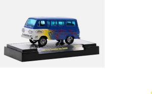 M2M-31600-GS14 - Voiture sous blister de la série FORD - FORD Econoline Van 1965 GASSER