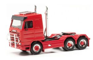 HER316743 - Camion avec échappement couleur rouge - SCANIA 143 Streamline 6x4