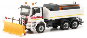 HER317085 - Camion porteur avec lame de déneigement STRABAG - MAN TGS NN 6x4