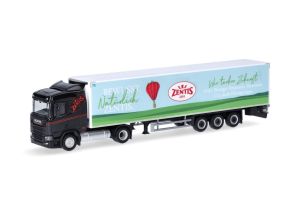 HER317696 - Camion avec remorque frigorifique 3 essieux ZENTIS – SCANIA CR 20 ND LNG 4x2