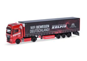 HER317771 - Camion  avec remorque bâchée 3 essieux KELPIN – MAN TGX GX 4x2