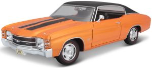MST31890 - Voiture de 1971 couleur orange métallisé - CHEVROLET Chevelle SS 454 Sport
