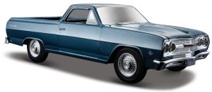 Voiture de 1965 couleur bleue métallisé - CHEVROLET El Camino