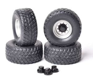 AT3200158 - 4 jantes grise avec pneus NOKIAN Country King 560/60R 22.5