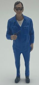ADF32149 - Figurine pour diorama - Martin fumeur de pipe