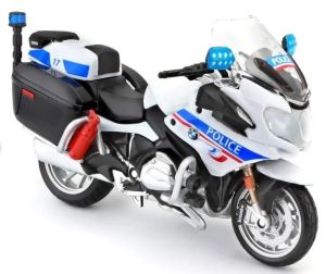 MST32306-A - Moto de Police couleur blanche et bleue - BMW R 1200 RT