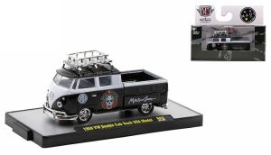 M2M-32600-63-D - Véhicule de 1959 couleur noir - MAUI - VW Double Cabine Truck U.S.A. Model