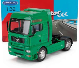 WEL32640VERT - Camion solo de couleur vert - MAN TGS 510A 4x2