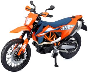 MST32727 - Moto de couleur orange et bleue - KTM 690 SMC R
