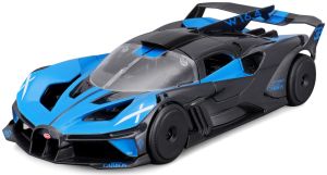 MST32911B - Voiture de couleur noire et bleue - BUGATTI Bolide