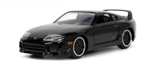 JAD33381 - Voiture du film de Fast & Furious 5 couleur noir – TOYOTA supra 1995