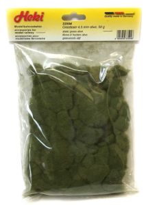 HEK33504 - Sachet de 50g 4.5mm – Flocage de couleur vert Olive