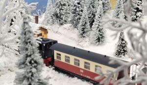 HEK33522 - Décor pour diorama - 50g - Flocons de neige en poudre de 0,7mm