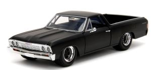 JAD34413 - Voiture de 1967 couleur noir Fast & Furious – CHEVROLET El Camino