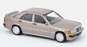 NOREV351211 - Voiture jet car de 1984 couluer beige métallisé - MERCEDES 190E 2.3 16