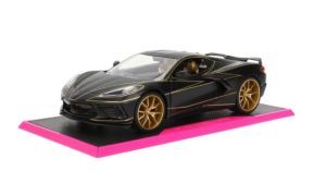 JAD35203 - Voiture de 2020 couleur noire - PINK SLIPS - CHEVROLET Corvette C8 Stingray