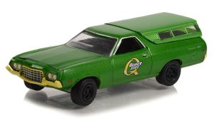 GREEN35240-B - Voiture sous blister de la série BLUE COLLAR - FORD Ranchero 500 de 1972 QUAKER STATE