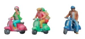 NOC35835 - Personnage et accessoire en 3D - Scootéristes