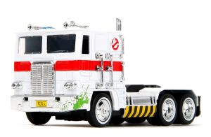 JAD35862 - Camion TRANSFORMERS de couleur blanc - OPTIMUS PRIME G1 Ghostbusters