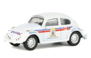 GREEN36120-F - Voiture sous blister de la série CLUB VEE-DUB - Police du Canada - VW Classic Beetle