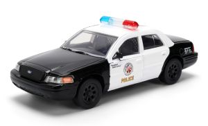 JAD36357 - Voiture du film Fast & Furious - FORD Crown Victoria noir et blanche