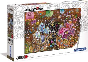 CLE36527 - Puzzle le baiser Mordillo – 6000 pièces