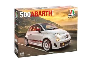 ITA3674 - Maquette à assembler et à peindre - FIAT 500 Abarth 2008