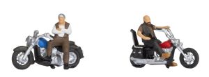 NOC36906 - 2 Rockers sur leurs motos