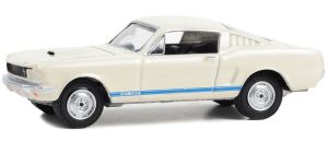 GREEN37290-C - Voiture couleur blanche sous blister de la série Barrett jackson - SHELBY GT350 1965