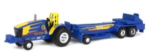 ERT37947-2 - Tracteur pulling de couleur bleu avec remorque – FFA version 2