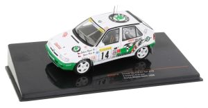 IXORAC381A - Voiture du Rallye de Monte Carlo 1996 N°14 - SKODA Felicia Kit car