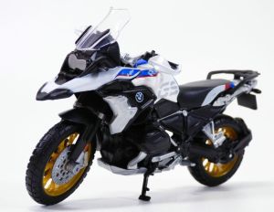 MST39300-L - Moto de couleur blanche et bleue - BMW R1250 GS