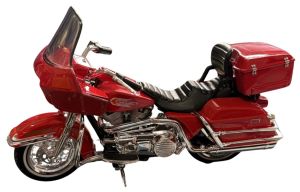MST39360-H - Moto de 1980 couleur rouge - HARLEY DAVIDSON FLT Tour Glide