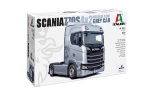 ITA3971 - Maquette à assembler et à peindre - SCANIA S770 4x2 Toit Normal - Cabine grise