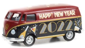 GREEN30319 - Véhicule HAPPY NEW YEAR 2022 – VW T2 Panel van