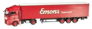 HER303330 - Camion avec remorque EMONS RUSSLAND - MAN TGX XLX 4x2