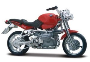 Moto de couleur rouge – BMW R1100 R